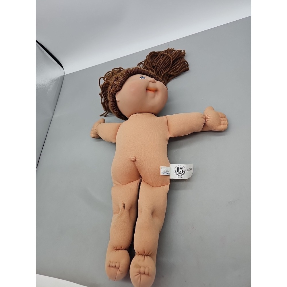 Cabbage Patch Kid Vintage 15 Years 83-98 Brown Hair, Poodle Pony, Blue‎ Eyes